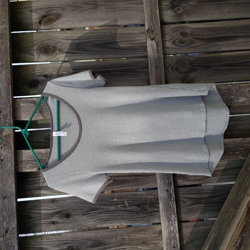 Lularoe Gray Dress Simply Comfortable Extra Small